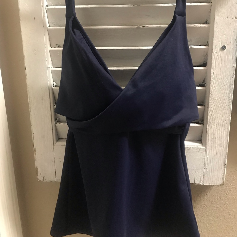 Athleta blue tankini